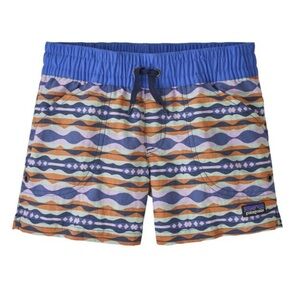 Girls Patagonia Costa Rica Baggies Shorts Size M